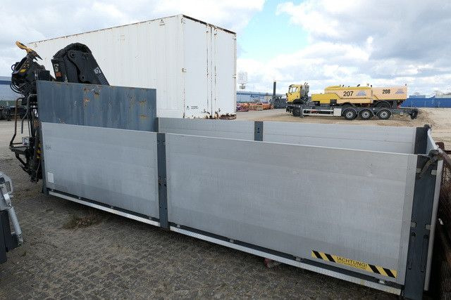 Camión multibasculante, Camión grúa Pritschenaufbau mit Kran, Kran Hiab 166 D-2 Duo: foto 8