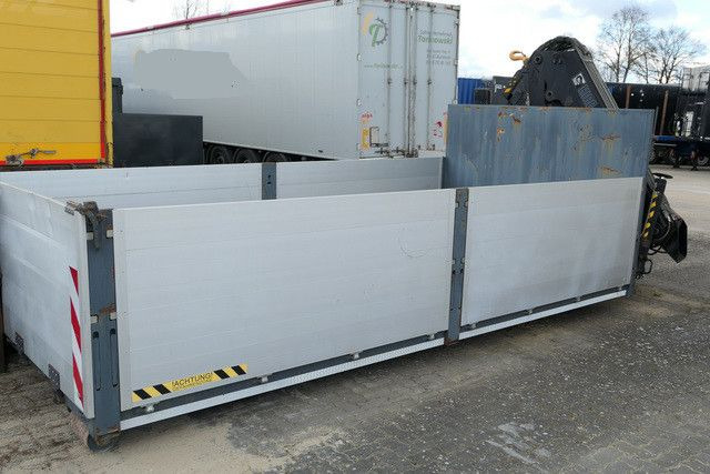 Camión multibasculante, Camión grúa Pritschenaufbau mit Kran, Kran Hiab 166 D-2 Duo: foto 9
