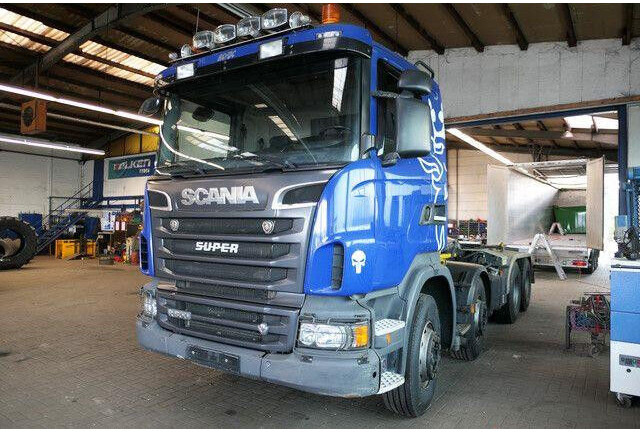 Scania R 500 8x4, Palfinger P24A, Knickarm, Retarder,AC - Camión multibasculante: foto 2 Scania R 500 8x4, Palfinger P24A, Knickarm, Retarder,AC - Camión multibasculante: foto 2