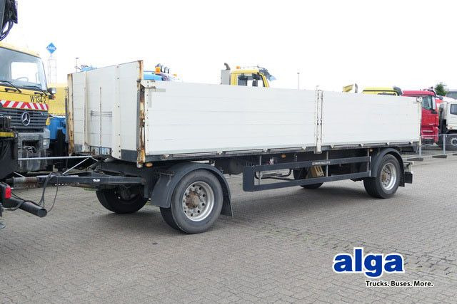 Schwarzmüller T-SERIE, Baustoffe, BPW, Alu-Felgen,7.100mm lang - Remolque plataforma/ Caja abierta: foto 1 Schwarzmüller T-SERIE, Baustoffe, BPW, Alu-Felgen,7.100mm lang - Remolque plataforma/ Caja abierta: foto 1
