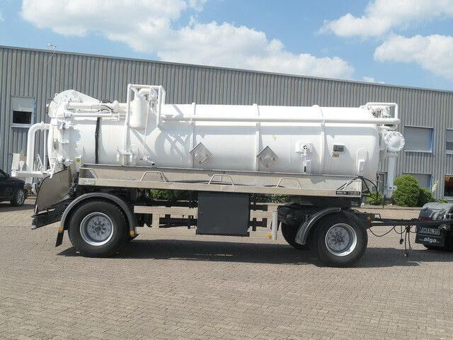 Tank Tollense, Schmidt Saugaufbau für Schlamm, 14m³ - Remolque cisterna: foto 2 Tank Tollense, Schmidt Saugaufbau für Schlamm, 14m³ - Remolque cisterna: foto 2