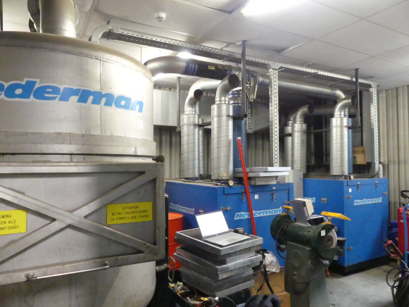 Equipo de climatización industrial Aspiration pour la poussière Nederman: foto 1