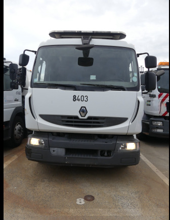 REF:8403 - Camion poubelle Renault Midlum (2013-160.268 km)(VIN:VF644AHL000007252) - Camión de basura: foto 2 REF:8403 - Camion poubelle Renault Midlum (2013-160.268 km)(VIN:VF644AHL000007252) - Camión de basura: foto 2