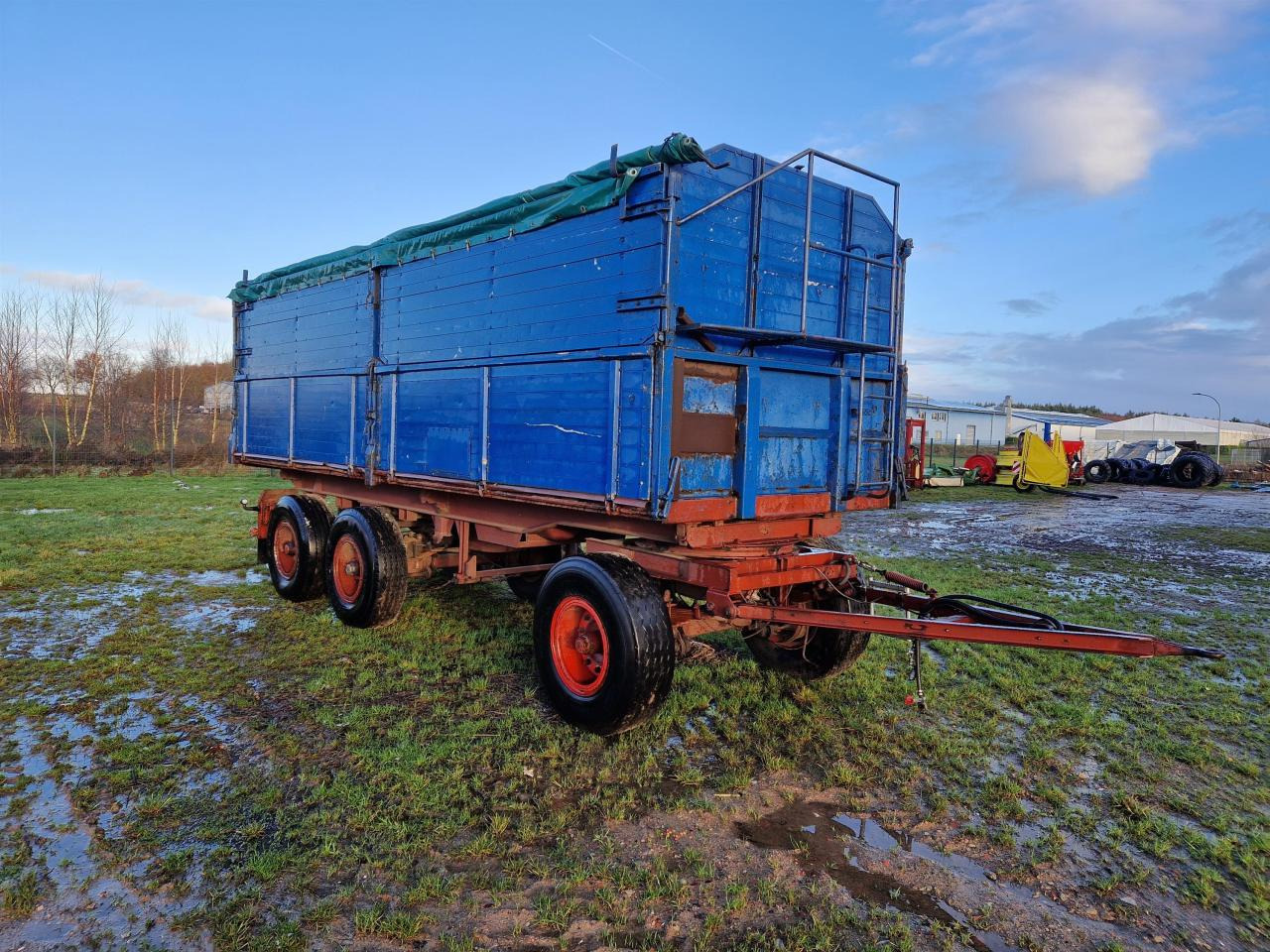 Blumhardt 3-Achs 24 to - Remolque volquete: foto 2 Blumhardt 3-Achs 24 to - Remolque volquete: foto 2