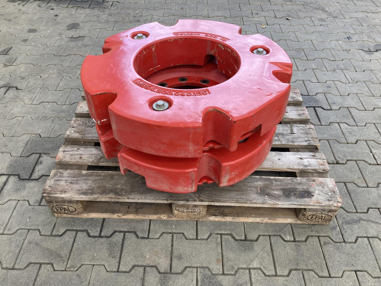 Fendt 2x 300 kg - Contrapeso: foto 1 Fendt 2x 300 kg - Contrapeso: foto 1