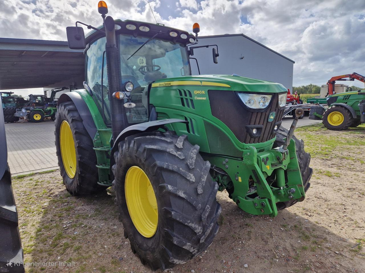 John Deere 6140R - Tractor: foto 2 John Deere 6140R - Tractor: foto 2