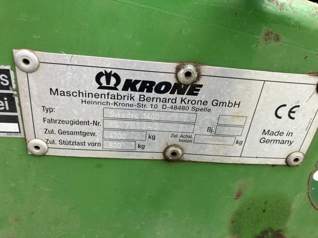 Leasing de Krone SWADRO 1400 Krone SWADRO 1400: foto 27