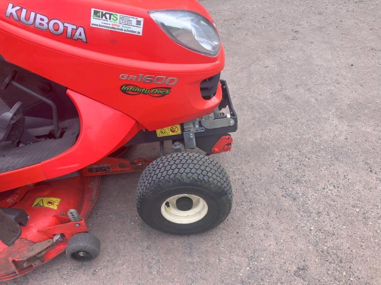 Kubota GR1600-ID-II - Cortacésped: foto 3 Kubota GR1600-ID-II - Cortacésped: foto 3