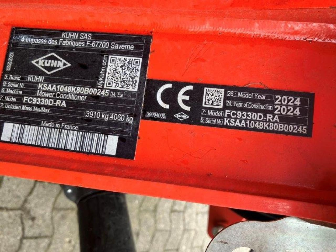 Segadora Kuhn FC9330 RA: foto 22