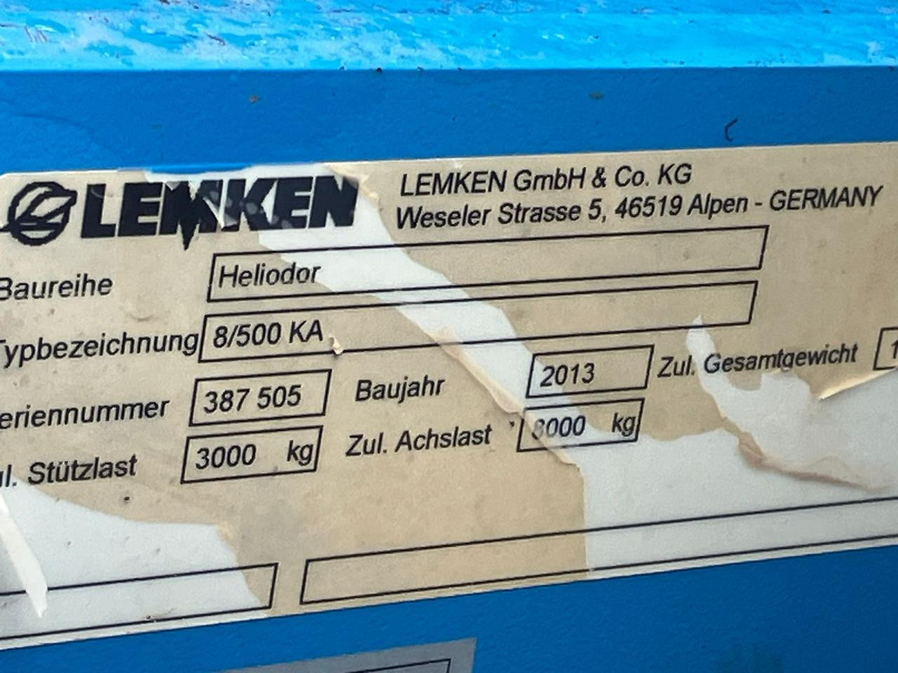 Lemken Solitair 9/450KA-DS - Sembradora: foto 3 Lemken Solitair 9/450KA-DS - Sembradora: foto 3