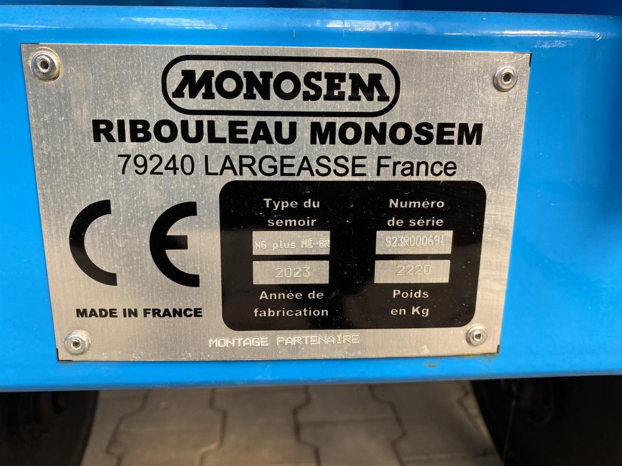 Monosem NG Plus 4-E 8-Reiher - Sembradora de precisión: foto 4 Monosem NG Plus 4-E 8-Reiher - Sembradora de precisión: foto 4