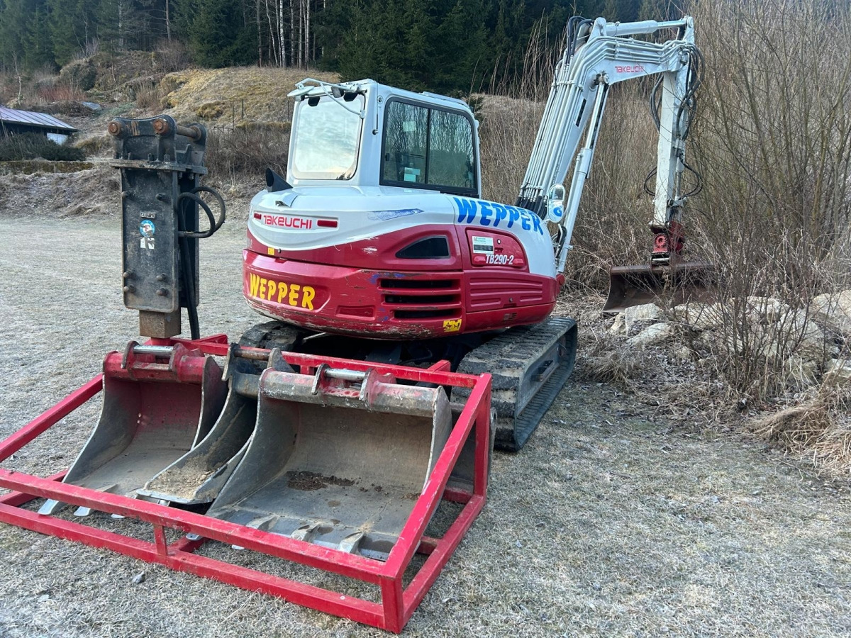 Takeuchi TB290-2 Bagger, Minibagger - Miniexcavadora: foto 3 Takeuchi TB290-2 Bagger, Minibagger - Miniexcavadora: foto 3