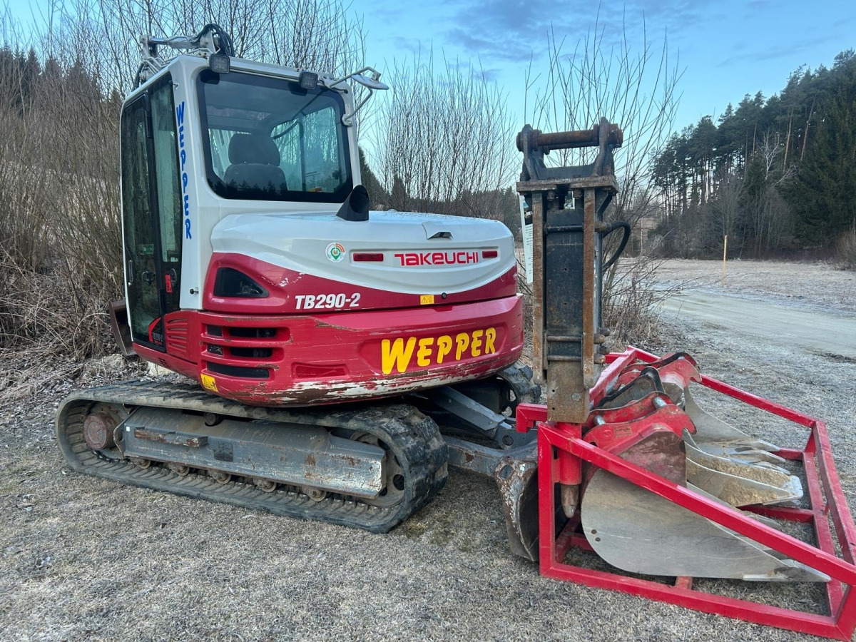 Takeuchi TB290-2 Bagger, Minibagger - Miniexcavadora: foto 2 Takeuchi TB290-2 Bagger, Minibagger - Miniexcavadora: foto 2