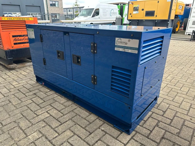 Generador industriale Atlas-Copco QAS 14 Yanmar Stamford 15 kVA Silent generatorset: foto 10
