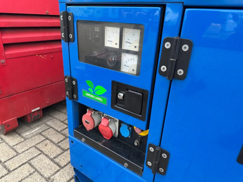 Generador industriale Atlas-Copco QAS 14 Yanmar Stamford 15 kVA Silent generatorset: foto 5