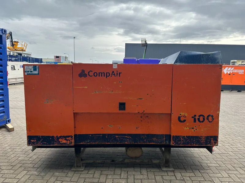 Compresor de aire Compair C100 Mercedes OM 364 A 10.5 m3 / min 77 kW 7 Bar Silent Diesel  Compressor: foto 8