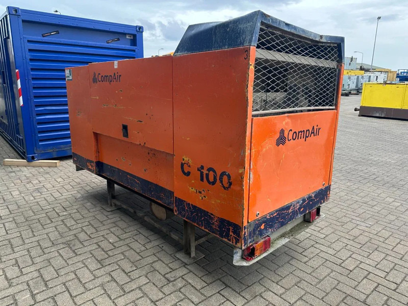 Compresor de aire Compair C100 Mercedes OM 364 A 10.5 m3 / min 77 kW 7 Bar Silent Diesel  Compressor: foto 10
