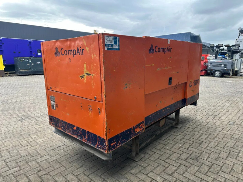 Compresor de aire Compair C100 Mercedes OM 364 A 10.5 m3 / min 77 kW 7 Bar Silent Diesel  Compressor: foto 6
