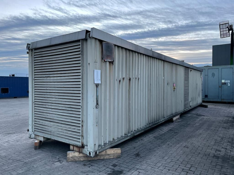Generador industriale Cummins KTA 38 G1 Leroy Somer 1500 kVA Silent generatorset in 40 ft container: foto 20