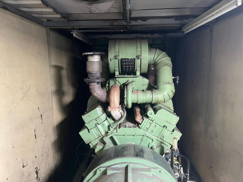 Generador industriale Cummins KTA 38 G1 Leroy Somer 1500 kVA Silent generatorset in 40 ft container: foto 18