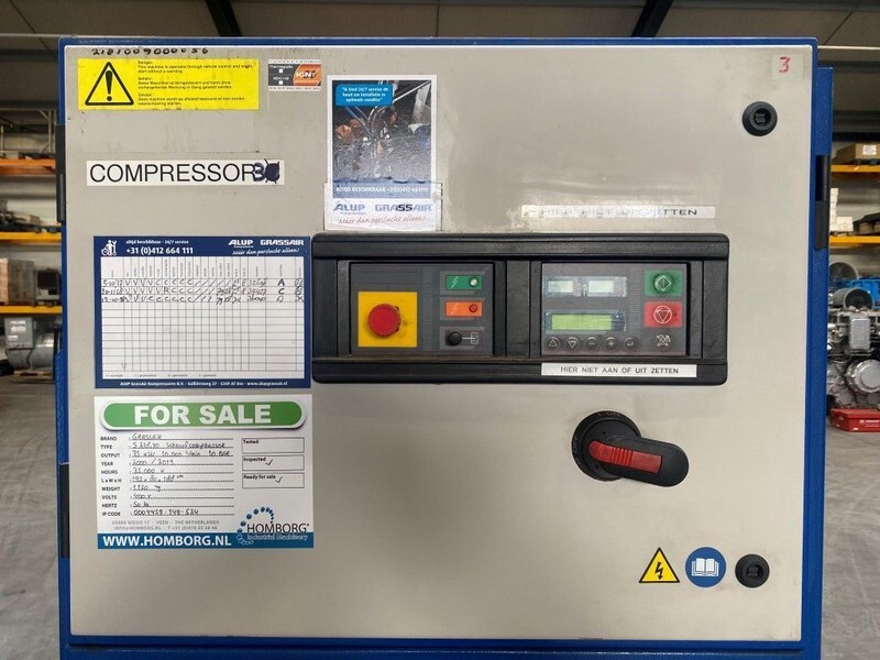 Grassair S218.10 Elektrische 75 kW 10.000 L / min Silent Schroefcompressor - Compresor de aire: foto 4 Grassair S218.10 Elektrische 75 kW 10.000 L / min Silent Schroefcompressor - Compresor de aire: foto 4