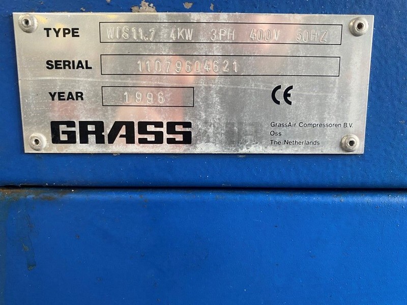 Grassair WIS 11.7 Silent 4 kW 550 L / min 12 Bar Schroefcompressor - Compresor de aire: foto 2 Grassair WIS 11.7 Silent 4 kW 550 L / min 12 Bar Schroefcompressor - Compresor de aire: foto 2