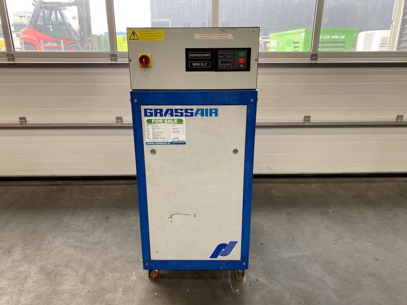 Grassair WIS 11.7 Silent 4 kW 550 L / min 12 Bar Schroefcompressor - Compresor de aire: foto 1 Grassair WIS 11.7 Silent 4 kW 550 L / min 12 Bar Schroefcompressor - Compresor de aire: foto 1