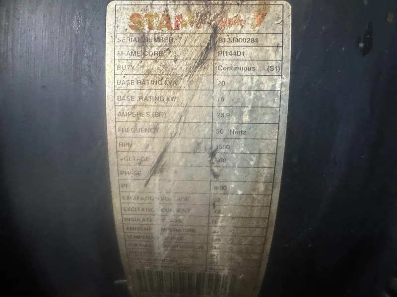 Hatz 2M41 Stamford 20 kVA generatorset - Generador industriale: foto 5 Hatz 2M41 Stamford 20 kVA generatorset - Generador industriale: foto 5