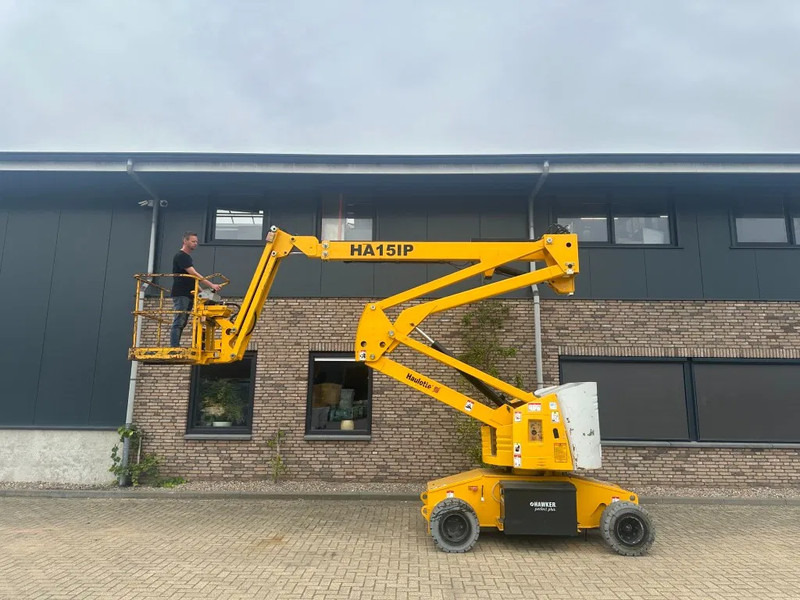 Plataforma articulada Haulotte HA15IP 15 meter werkhoogte Knikarm Elektra Hoogwerker as New ! Accu 2020: foto 7