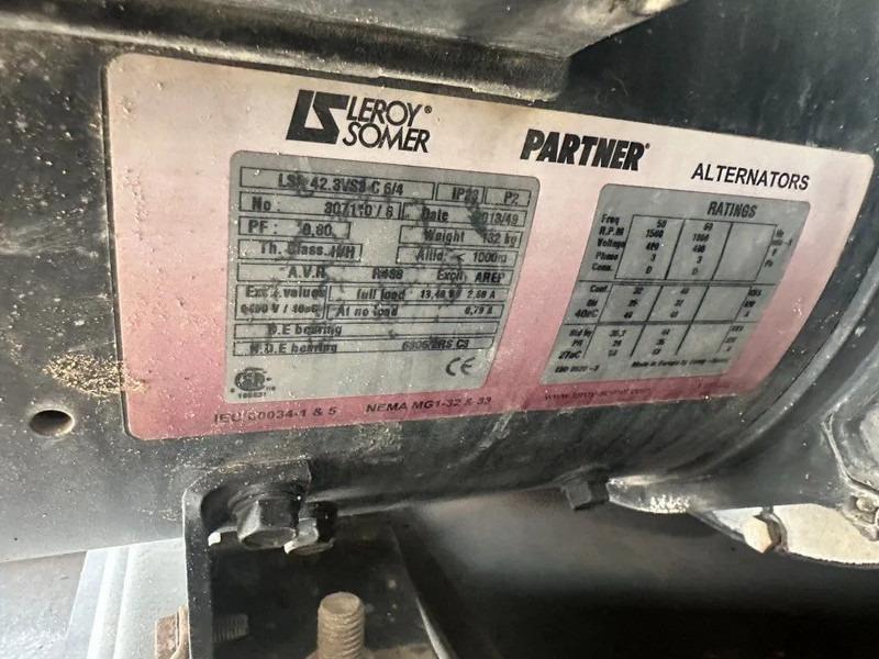 Generador industriale Iveco FPT F32 AM1A Leroy Somer 32 kVA Silent generatorset 368 hours !: foto 13
