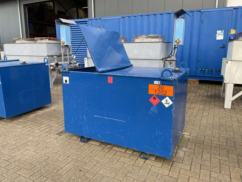 Kiwa IBC 1000 liter dieseltank met keuring - Tanque de almacenamiento: foto 5 Kiwa IBC 1000 liter dieseltank met keuring - Tanque de almacenamiento: foto 5