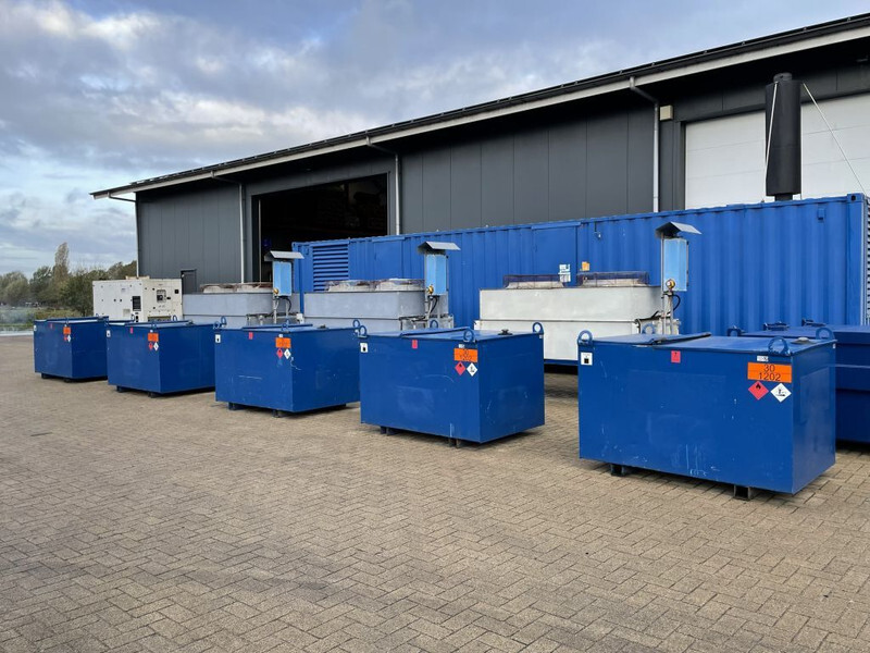 Kiwa IBC 1000 liter dieseltank met keuring - Tanque de almacenamiento: foto 1 Kiwa IBC 1000 liter dieseltank met keuring - Tanque de almacenamiento: foto 1