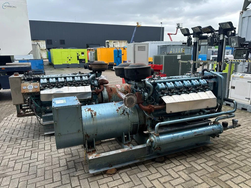 MWM TD 232 V12 Jeumont Schneider 215 kVA noodstroom generatorset - Generador industriale: foto 4 MWM TD 232 V12 Jeumont Schneider 215 kVA noodstroom generatorset - Generador industriale: foto 4