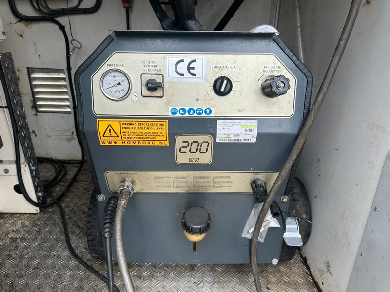 Hidrolimpiadora Perkins DIBO IBH-M 20015 Hogedruk unit 200 Bar 1500 L / min Mobiele Aanhanger 12.5 kVA aggregaat: foto 14