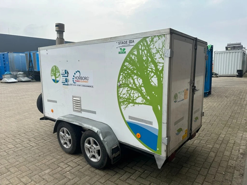 Hidrolimpiadora Perkins DIBO IBH-M 20015 Hogedruk unit 200 Bar 1500 L / min Mobiele Aanhanger 12.5 kVA aggregaat: foto 10