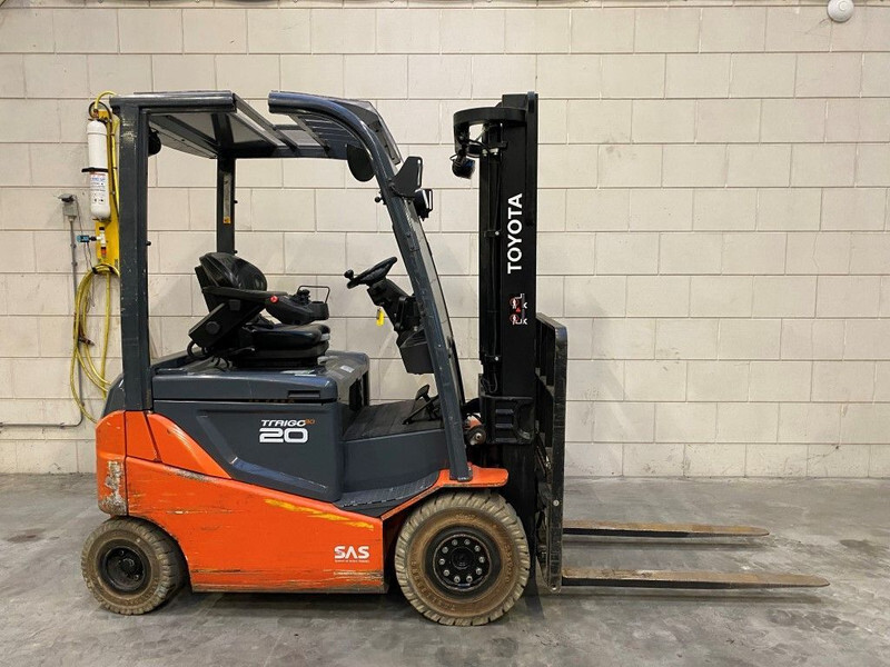 Carretilla elevadora eléctrica Toyota 2 ton Traigo 20 Duplex Freelift Sideshift Elektra Heftruck: foto 15