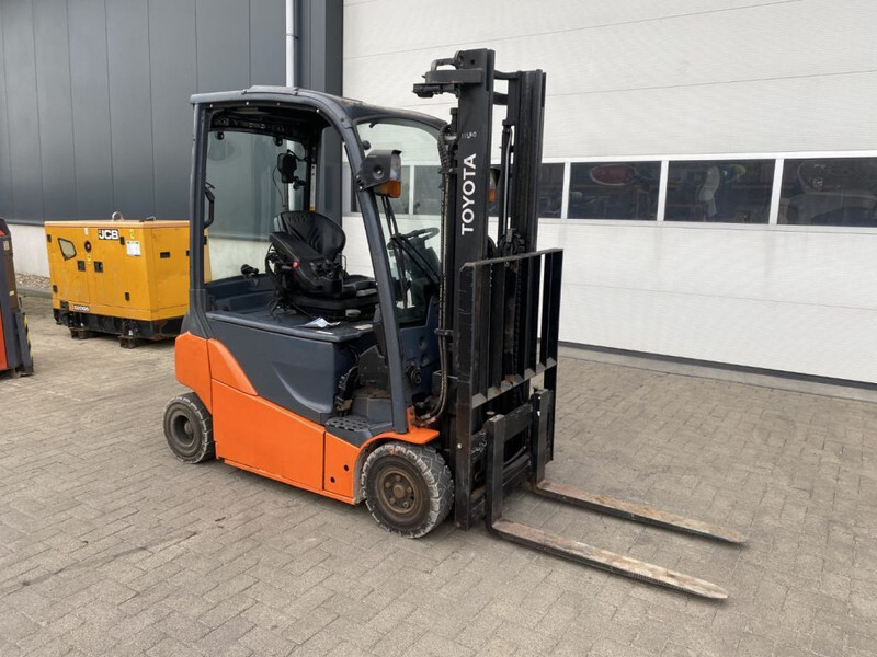 Carretilla elevadora eléctrica Toyota Traigo 16 Duplex Freelift Sideshift 1.6 ton Elektra Heftruck: foto 14
