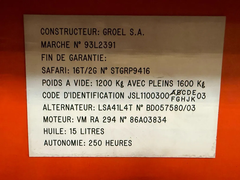 Generador industriale VM Leroy Somer 20 kVA gedempte noodstroom generatorset 514 hours: foto 15 Generador industriale VM Leroy Somer 20 kVA gedempte noodstroom generatorset 514 hours: foto 15