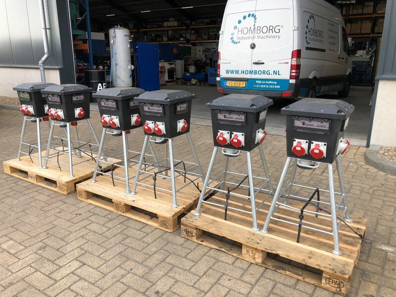 Vello Rubber-56.2 Stroomverdeelkast Zwerfkast Paddestoel 63 Ampère Nieuw ! - Generador industriale: foto 4 Vello Rubber-56.2 Stroomverdeelkast Zwerfkast Paddestoel 63 Ampère Nieuw ! - Generador industriale: foto 4