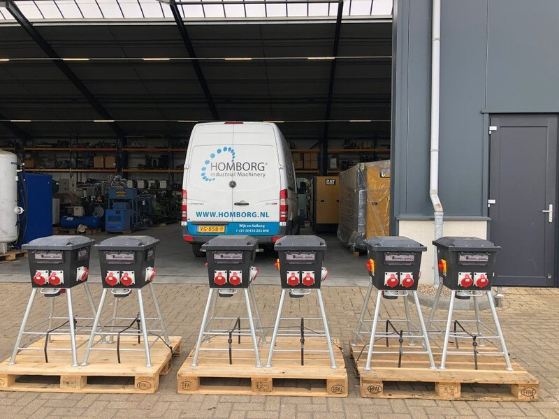 Vello Rubber-56.2 Stroomverdeelkast Zwerfkast Paddestoel 63 Ampère Nieuw ! - Generador industriale: foto 2 Vello Rubber-56.2 Stroomverdeelkast Zwerfkast Paddestoel 63 Ampère Nieuw ! - Generador industriale: foto 2