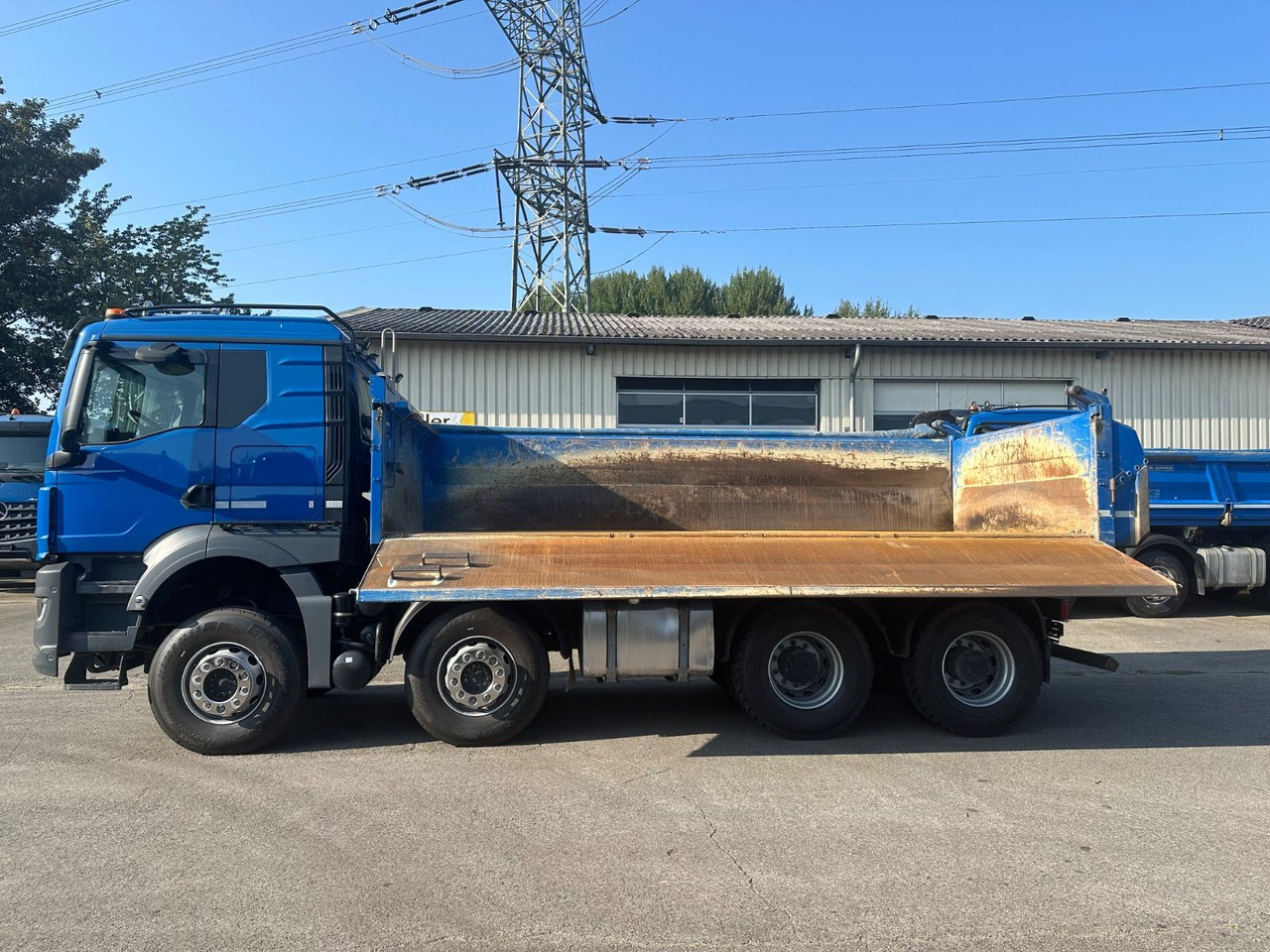 MAN TGS 35.510 8x4 BB Meiller Stahl Bordmatik Pritar - Camión volquete: foto 3 MAN TGS 35.510 8x4 BB Meiller Stahl Bordmatik Pritar - Camión volquete: foto 3