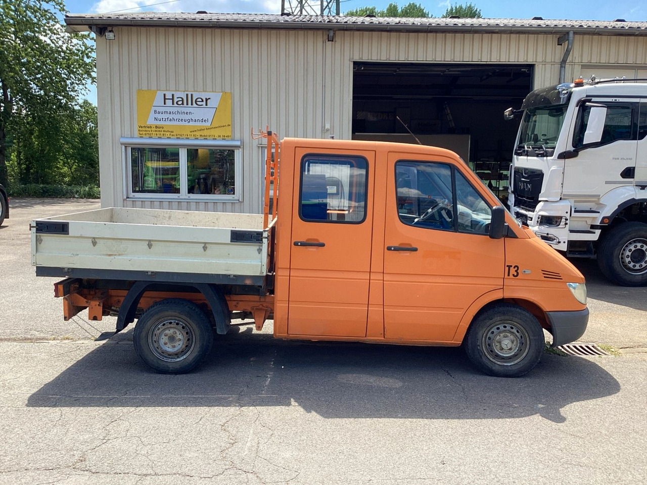 Mercedes-Benz Sprinter Pritsche Doka 211 CDI - Furgoneta caja abierta, Furgoneta combi: foto 3 Mercedes-Benz Sprinter Pritsche Doka 211 CDI - Furgoneta caja abierta, Furgoneta combi: foto 3
