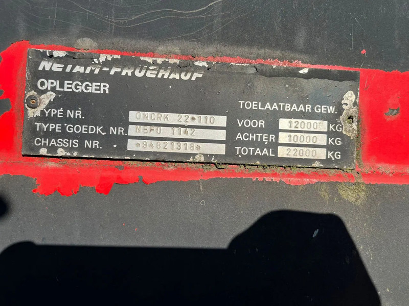 Semirremolque caja cerrada Netam-Fruehauf ONCRK 22110: foto 19