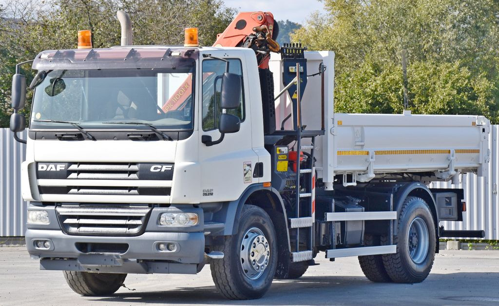 DAF CF 75.310 Kipper 4,30 m* KRAN * TOPZUSTAND - Camión grúa, Camión volquete: foto 5 DAF CF 75.310 Kipper 4,30 m* KRAN * TOPZUSTAND - Camión grúa, Camión volquete: foto 5