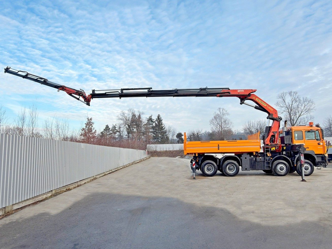 Camión grúa MAN 35.414 * PALFINGER PK 36002 +FUNK / 8x8: foto 6