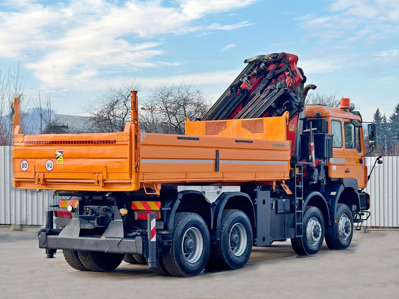 Camión grúa MAN 35.414 * PALFINGER PK 36002 +FUNK / 8x8: foto 8