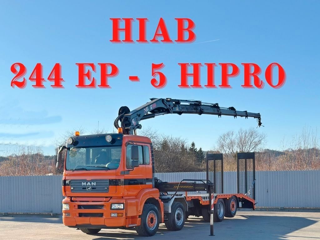 MAN TGA 35.480 / HIAB 244 EP - 5 HIPRO - Camión grúa: foto 1 MAN TGA 35.480 / HIAB 244 EP - 5 HIPRO - Camión grúa: foto 1