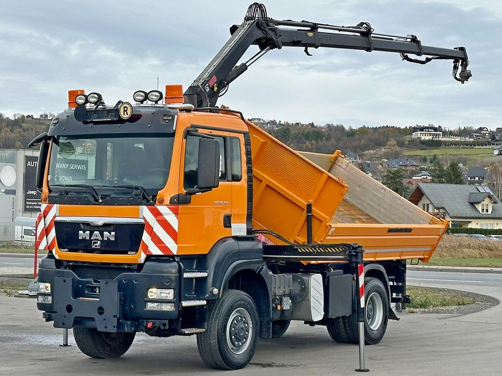 MAN TGS 18.360 * HIAB 099 E-3 HIDUO + FUNK *4x4 - Camión volquete, Camión grúa: foto 3 MAN TGS 18.360 * HIAB 099 E-3 HIDUO + FUNK *4x4 - Camión volquete, Camión grúa: foto 3
