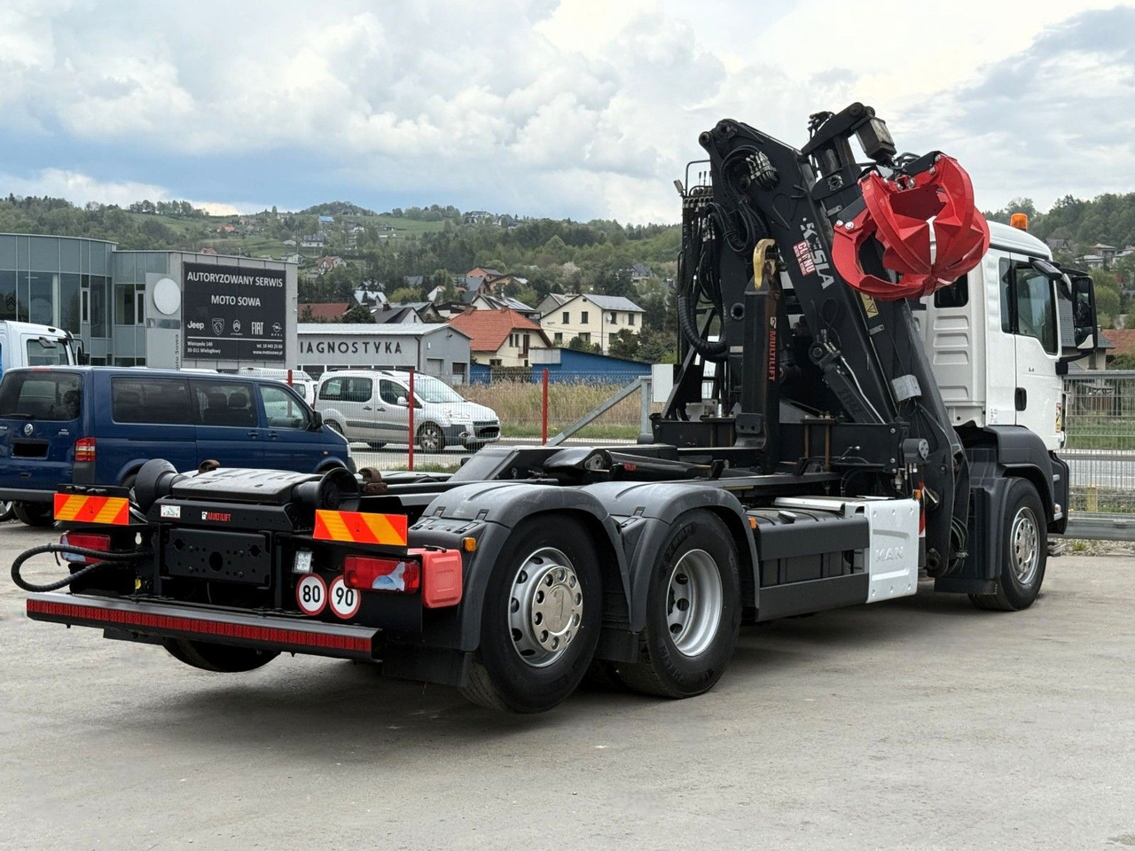 MAN TGS 26.400 Abrollkipper* KESLA 2114Z* TOP - Camión multibasculante, Camión grúa: foto 5 MAN TGS 26.400 Abrollkipper* KESLA 2114Z* TOP - Camión multibasculante, Camión grúa: foto 5