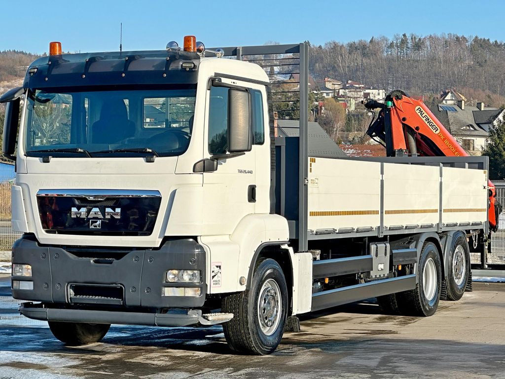 MAN TGS 26.440* PK 18001 - EH A + FUNK* TOPZUSTAND - Camión grúa, Camión caja abierta: foto 4 MAN TGS 26.440* PK 18001 - EH A + FUNK* TOPZUSTAND - Camión grúa, Camión caja abierta: foto 4